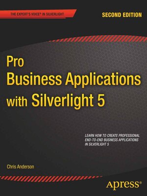 cover image of Pro Business Applications with Silverlight 5